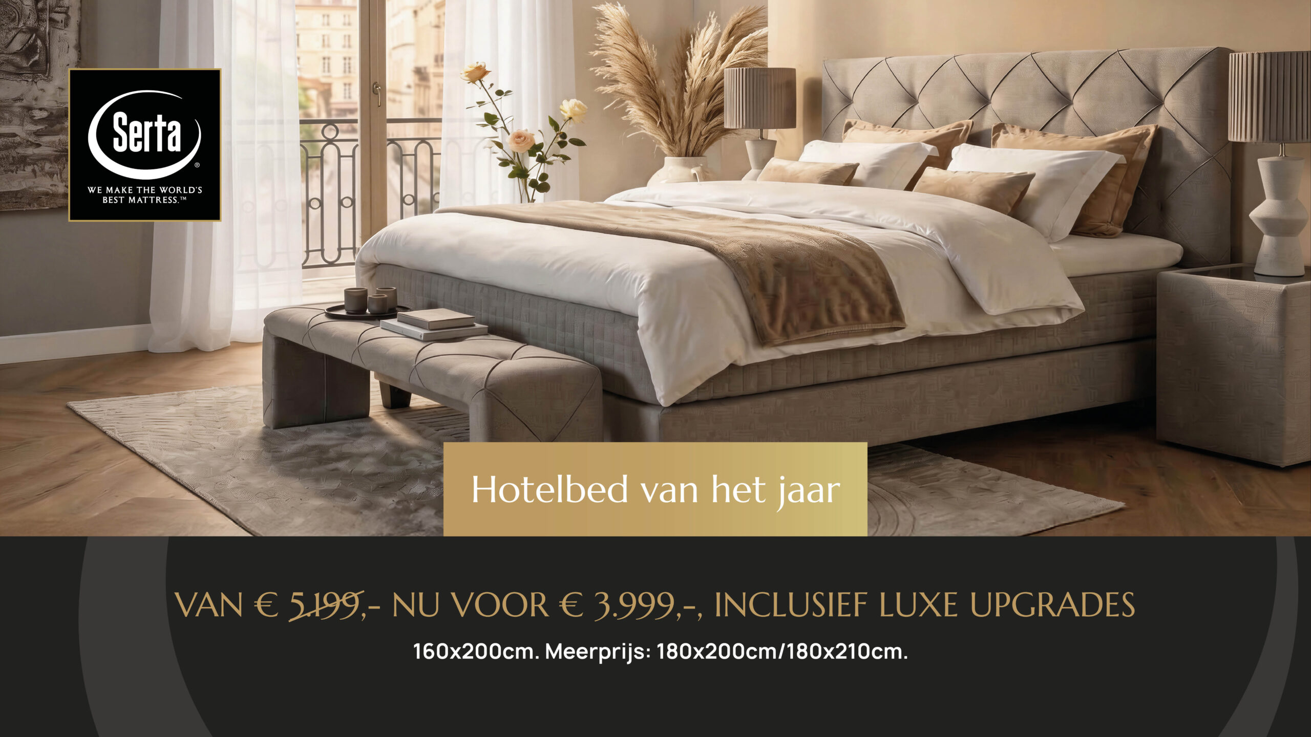 Serta Hotelbed van het Jaar Magnifique