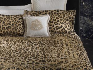 Philipp Plein Leopard chains brown