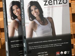 Verkoelend Zenzo® Outlast® hoeslaken tegen transpireren voor warme slapers