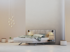 Kreamat Molto boxspring met gepatenteerde schouderzone, luxe hoofdbord en ergonomisch slaapcomfort bij Moon Slapen Rotterdam.